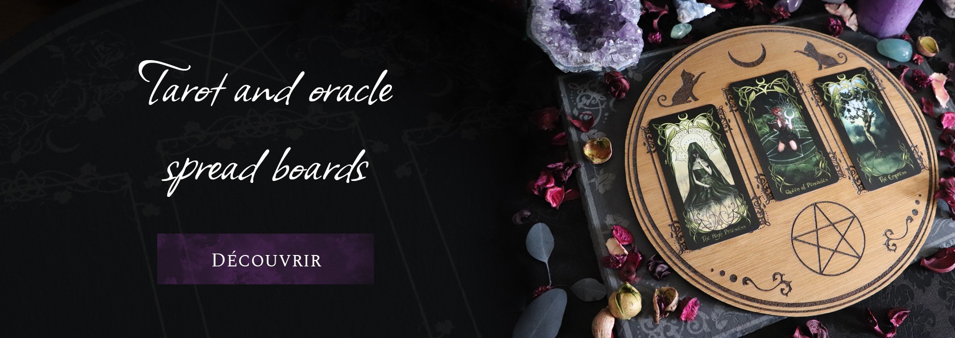 Tarot spread boards
